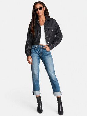 NWOT rag & bone Dre Slim Boyfriend Jeans, Size 26